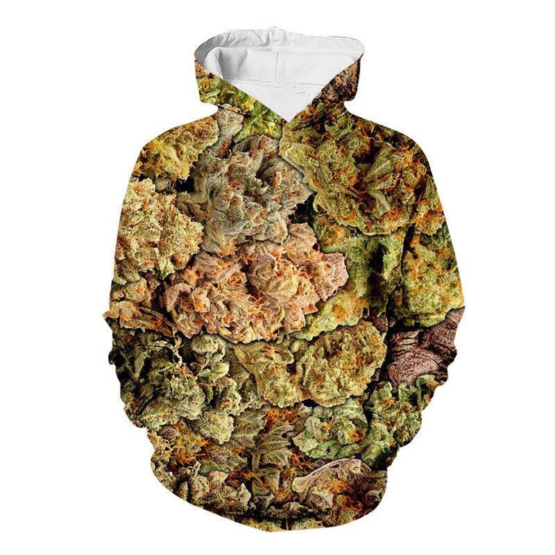 All Buds Weed 3D All Over Print Crewneck Pullover Hoodies Fashion Sweatshirt Hipster Streetwear Men Unisex 2 - Weed Hoodie