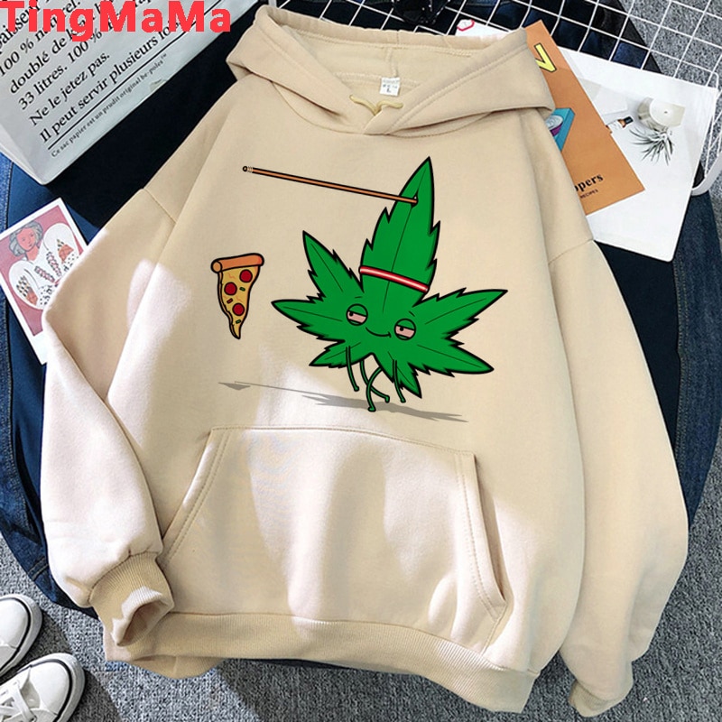 Bong Weed hoodies male Oversized y2k aesthetic Ulzzang printed men sweatshirts clothing printed - Weed Hoodie