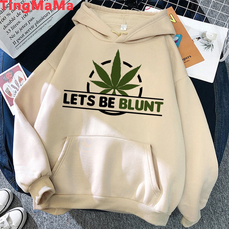 Bong Weed hoodies women Korea graphic women pullover streetwear graphic 1 - Weed Hoodie
