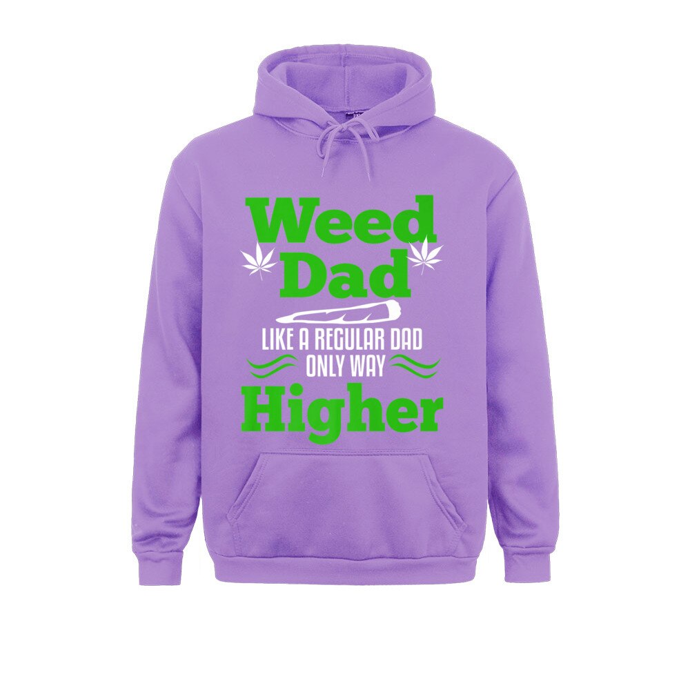 Dad Weed Marijuana Funny 420 Cannabis Gifts Men Fathers Day Sweatshirts Long Sleeve Wholesale Mens Winter 1 - Weed Hoodie