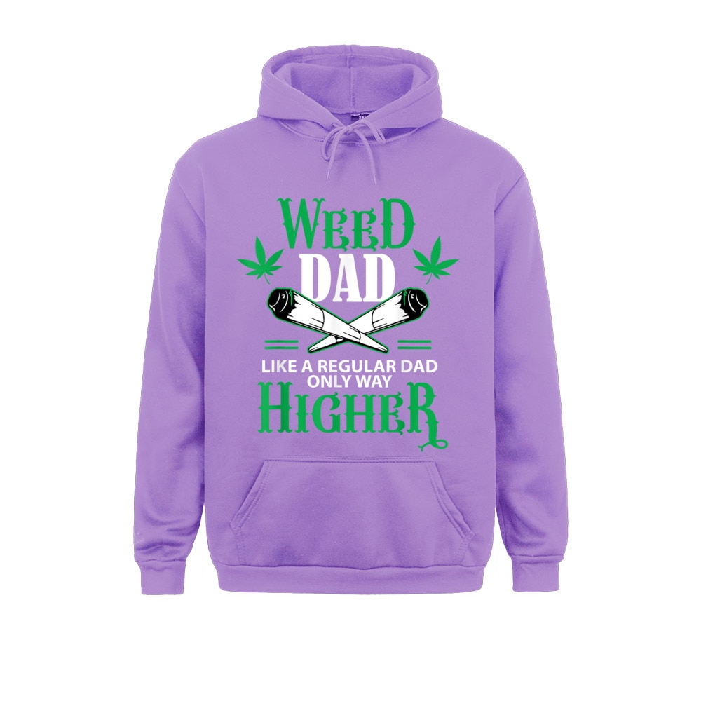 Dad Weed Marijuana Funny 420 Cannabis THC Pumpkin Themed Long Sleeve Hoodies Men Sweatshirts Cosie Hoods 1 - Weed Hoodie