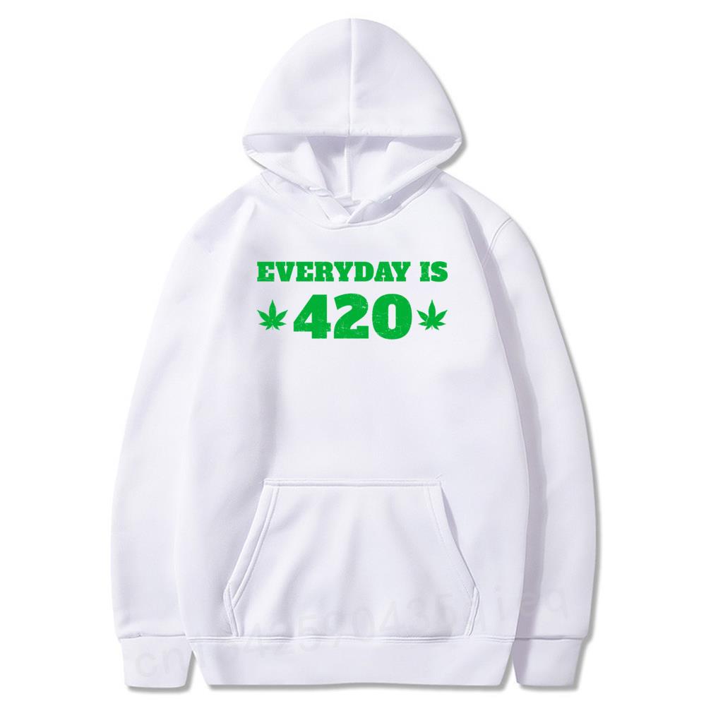 Everyday Is Cannabis Weed Pot Stoners Hoodies Long Sleeve Men Hoodie Crazy Sweatshirts Oversized Design 1 - Weed Hoodie