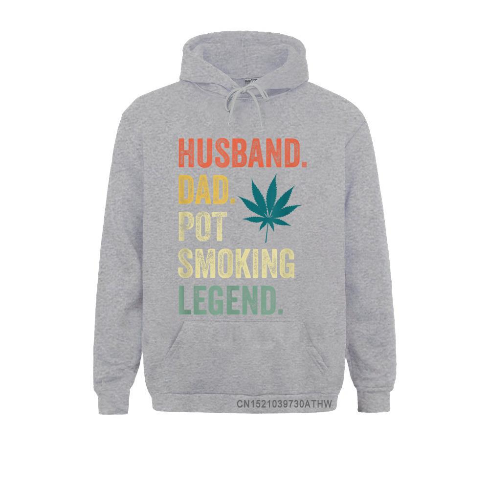 Fitted Mens Men Sweatshirts Mens Funny Weed Dad Stoner Gifts Husband Pot Smoker Humor Slim Fit 4 - Weed Hoodie