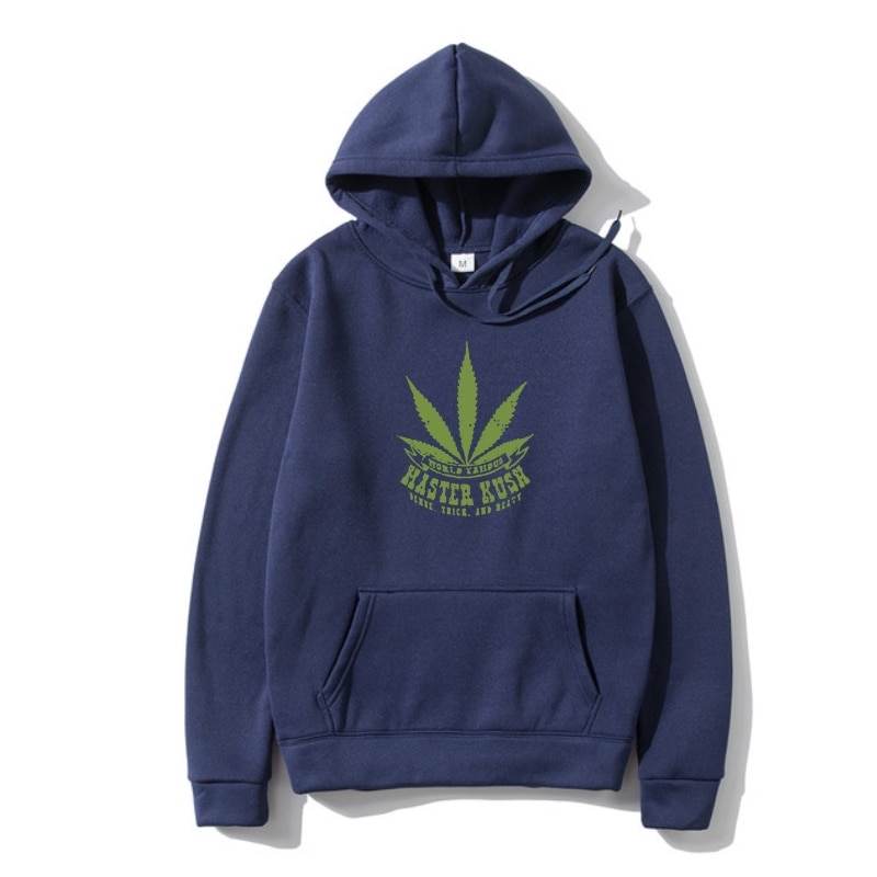 Master Kush World Famous Po Dense Thick Autumn Pothead Weed Stoner Mens Outerwear Hoodies - Weed Hoodie