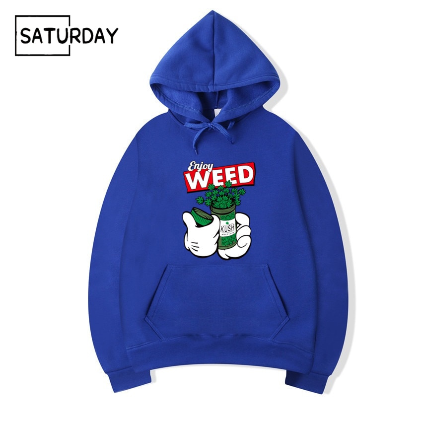 Men s Winter Weed Hip Hop Swag Design Print Fleece Hoodies Sweatshirts Autumn Unisex Women Funny 1 - Weed Hoodie