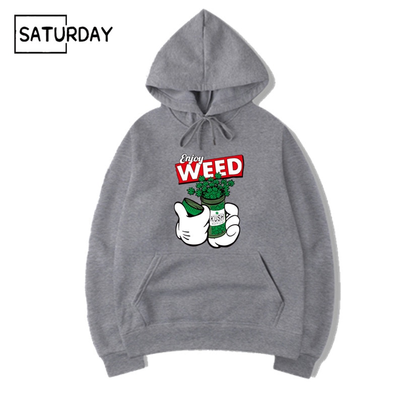Men s Winter Weed Hip Hop Swag Design Print Fleece Hoodies Sweatshirts Autumn Unisex Women Funny 2 - Weed Hoodie