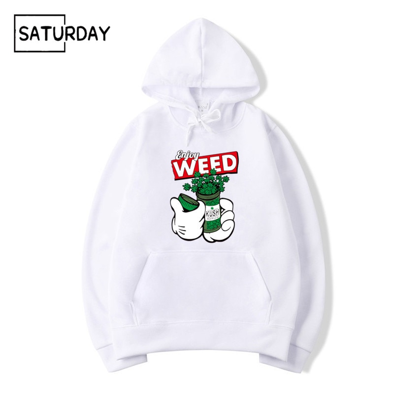 Men s Winter Weed Hip Hop Swag Design Print Fleece Hoodies Sweatshirts Autumn Unisex Women Funny 4 - Weed Hoodie
