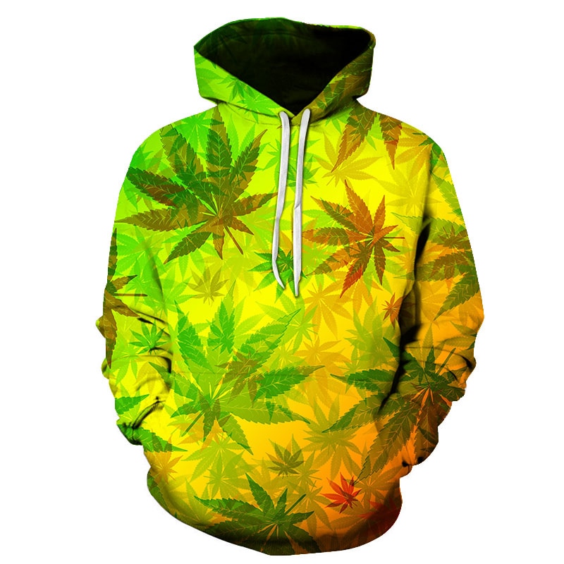 Men s and Women s Latest Popular Weed Leaf 3D Printing Hoodie 3D Sweatshirt Hoodie Autumn 3 - Weed Hoodie