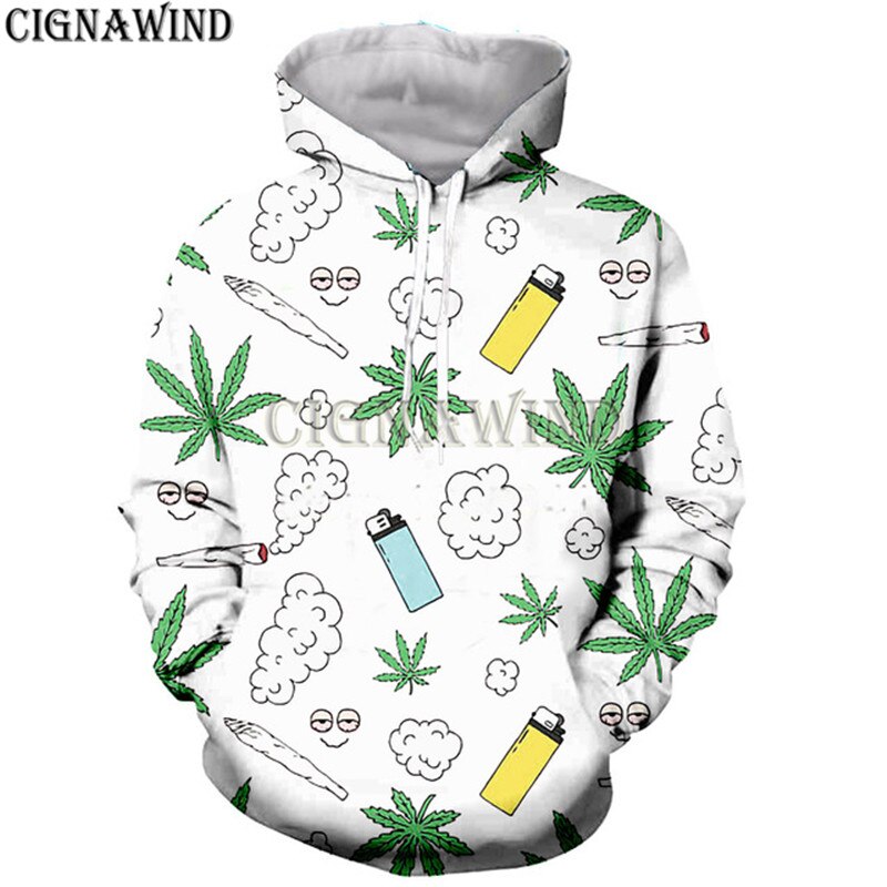 New design classical weed cigarette hoodie men women 3D print hoodies sweatshirts unisex Harajuku style streetwear 1 - Weed Hoodie