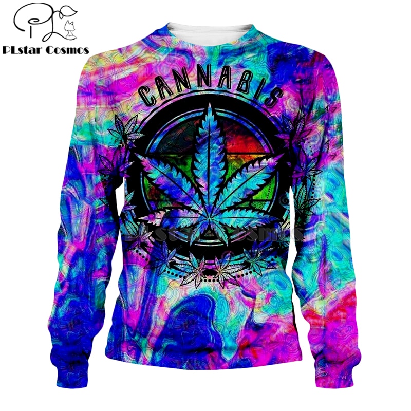 PLstar Cosmos Hippie Mandala Trippy Abstract Psychedelic weed 3d hoodies Sweatshirt Winter autumn Long streetwear 17 1 - Weed Hoodie