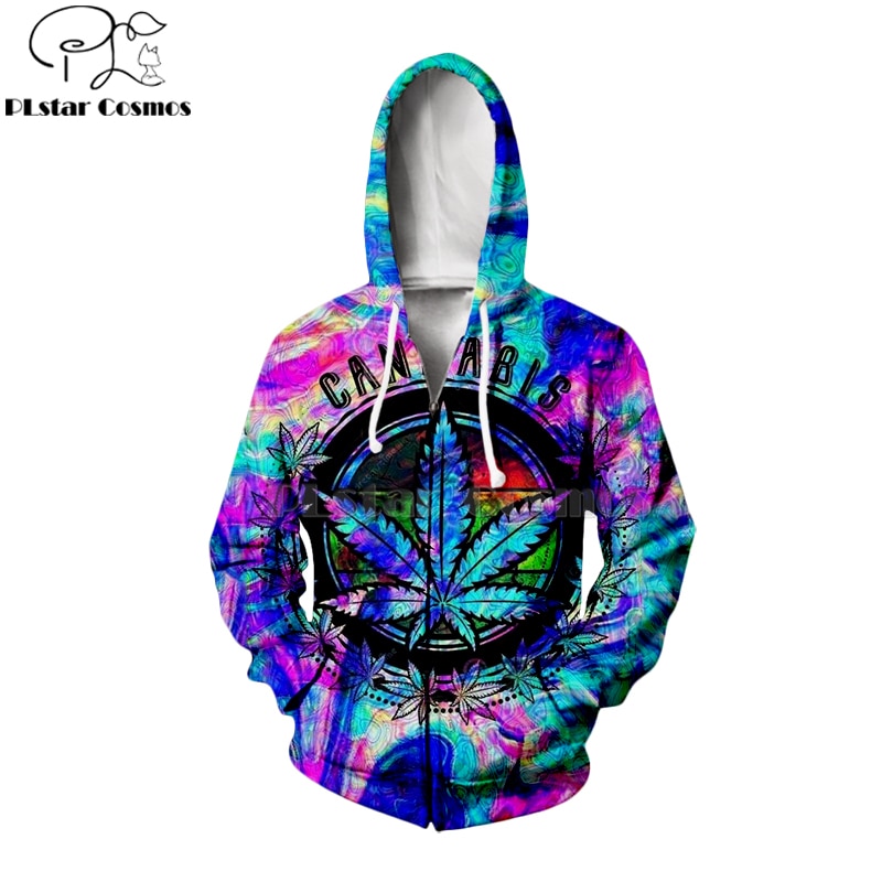 PLstar Cosmos Hippie Mandala Trippy Abstract Psychedelic weed 3d hoodies Sweatshirt Winter autumn Long streetwear 17 2 - Weed Hoodie