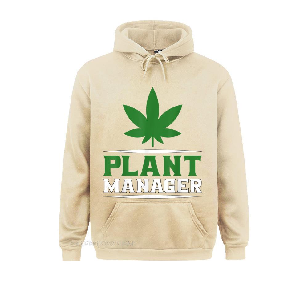 Plant Manager 420 Pot Weed Stoner Ganja Cosie Sweatshirts 2021 Discount Mens Hoodies Normcore Hoods 2 - Weed Hoodie