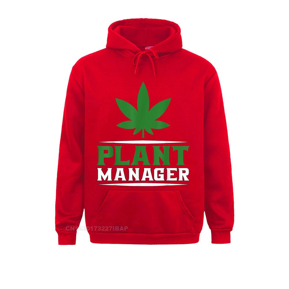 Plant Manager 420 Pot Weed Stoner Ganja Cosie Sweatshirts 2021 Discount Mens Hoodies Normcore Hoods 4 - Weed Hoodie