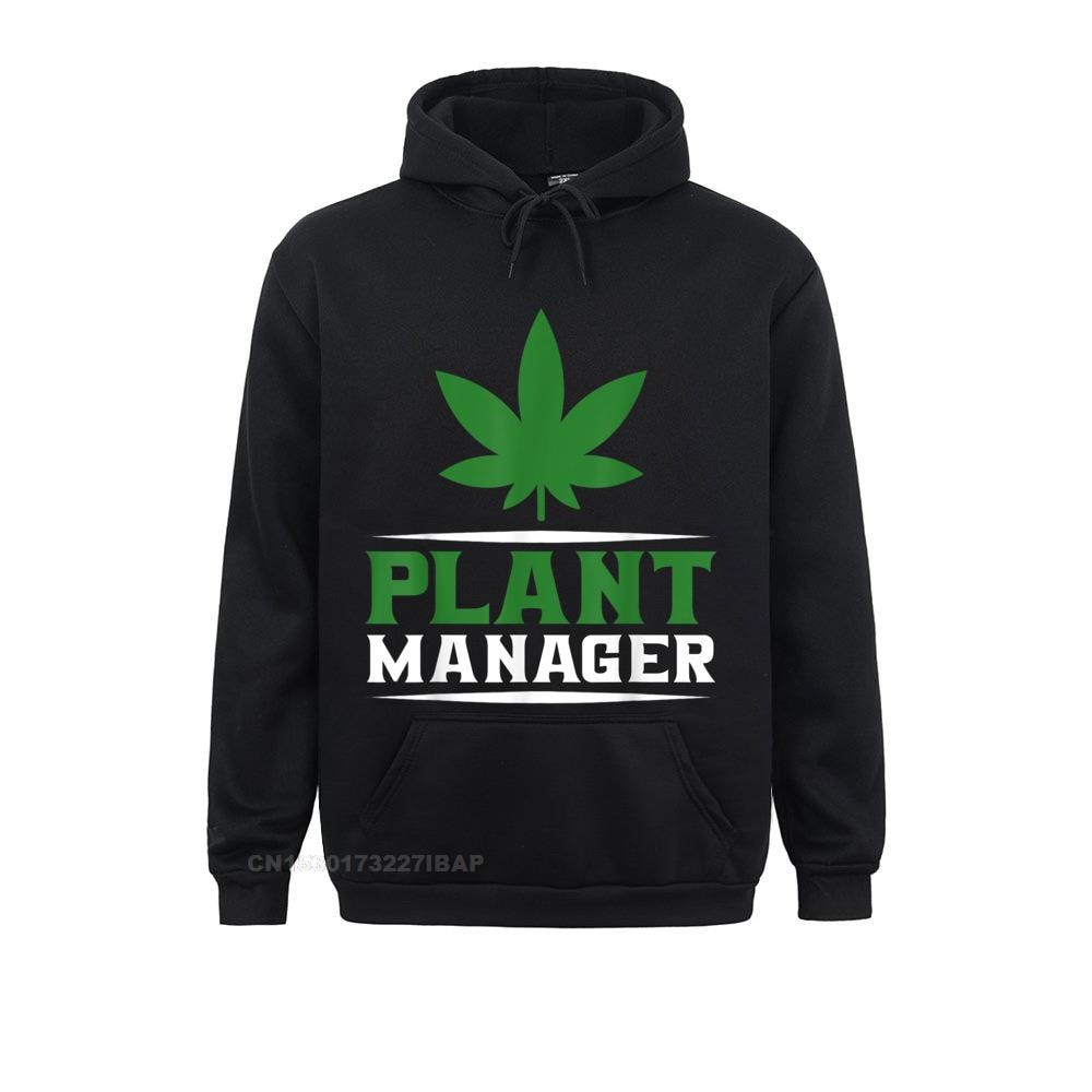 Plant Manager 420 Pot Weed Stoner Ganja Cosie Sweatshirts 2021 Discount Mens Hoodies Normcore Hoods - Weed Hoodie