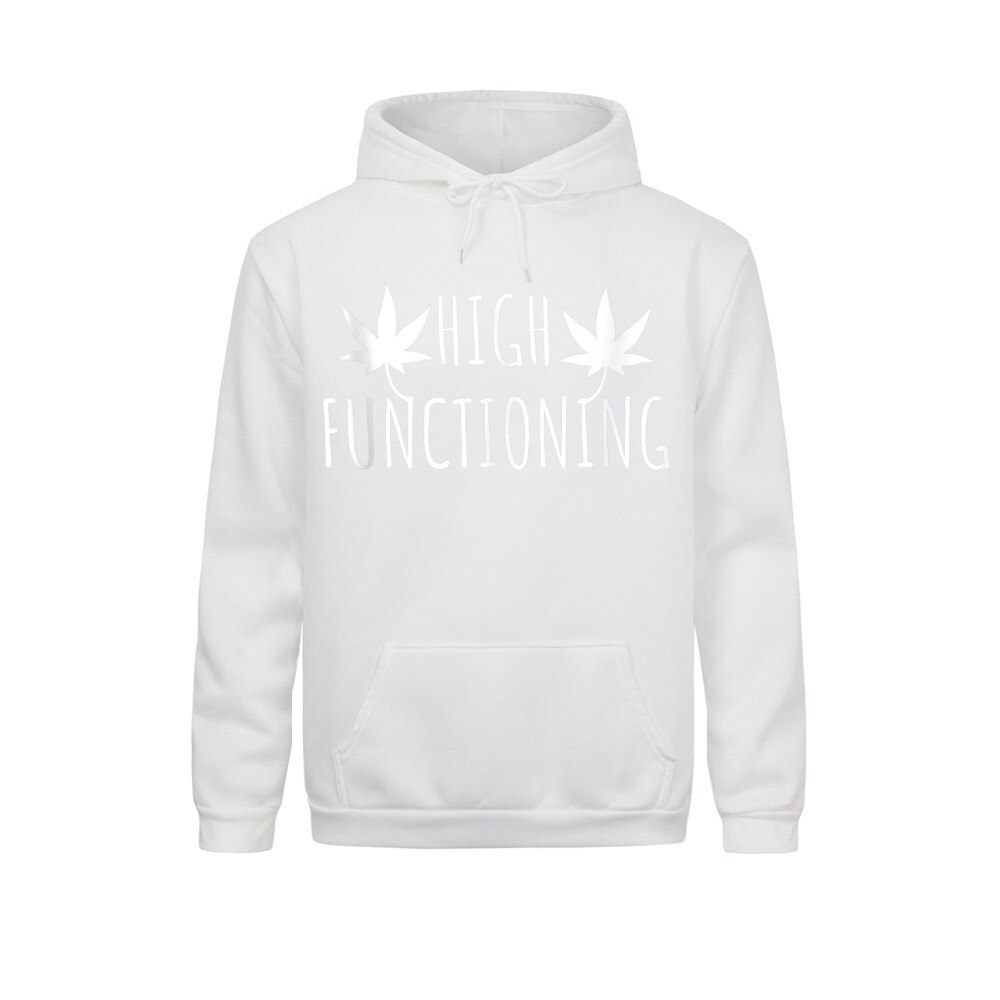 Printed High Functioning Funny Weed Marijuana Leaf Cannabis Sweatshirts For Adult Cheap Winter Men Hoodie Long 4 - Weed Hoodie